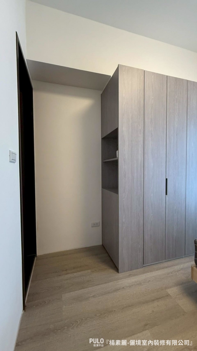 桃園室內設計實例｜22坪銀髮宅系統櫃規劃，樂齡友善的簡約輕裝潢-儷境室內裝修有限公司桃園室內設計 - PULO裝潢平台