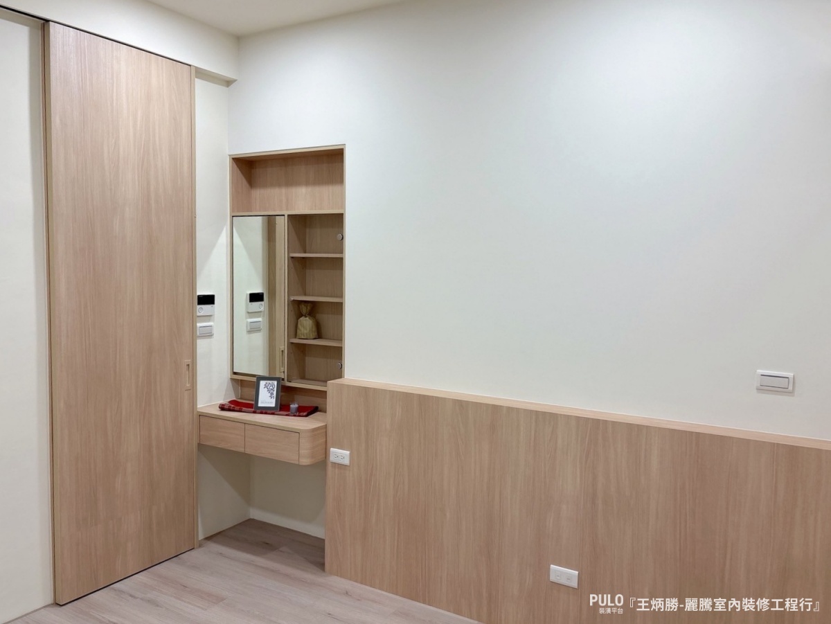 高雄木工裝潢案例：20坪輕裝修，40萬內打造實用機能宅-麗騰室內裝修工程行作品 - PULO裝潢平台