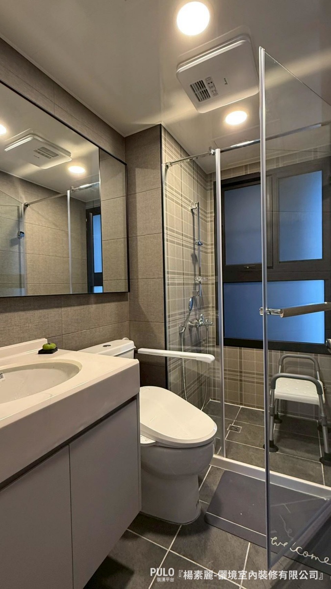 桃園室內設計實例｜22坪銀髮宅系統櫃規劃，樂齡友善的簡約輕裝潢-儷境室內裝修有限公司桃園室內設計 - PULO裝潢平台