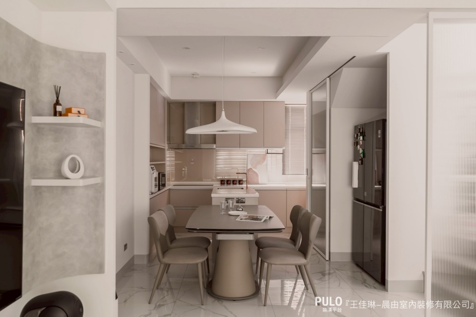 陽宅風水禁忌｜廚房風水裝修破解方式 -晨由室內裝修有限公司作品- PULO裝潢平台