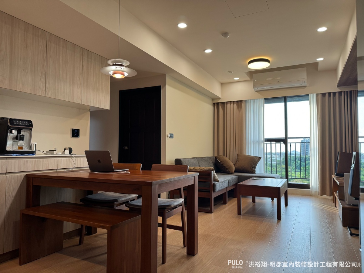智能家居控必看！桃園室內設計開箱：雲石漆與青空燈打造工程師的清爽機能宅-明郡室內裝修設計工程有限公司智能家居作品 - PULO裝潢平台