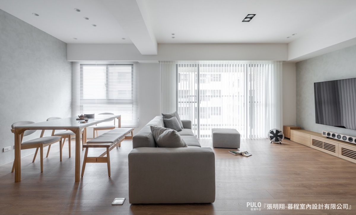 台中室內設計四：日系裝潢，木質灰調營造沉穩自然感-暮程室內設計有限公司台中室內設計作品 - PULO裝潢平台