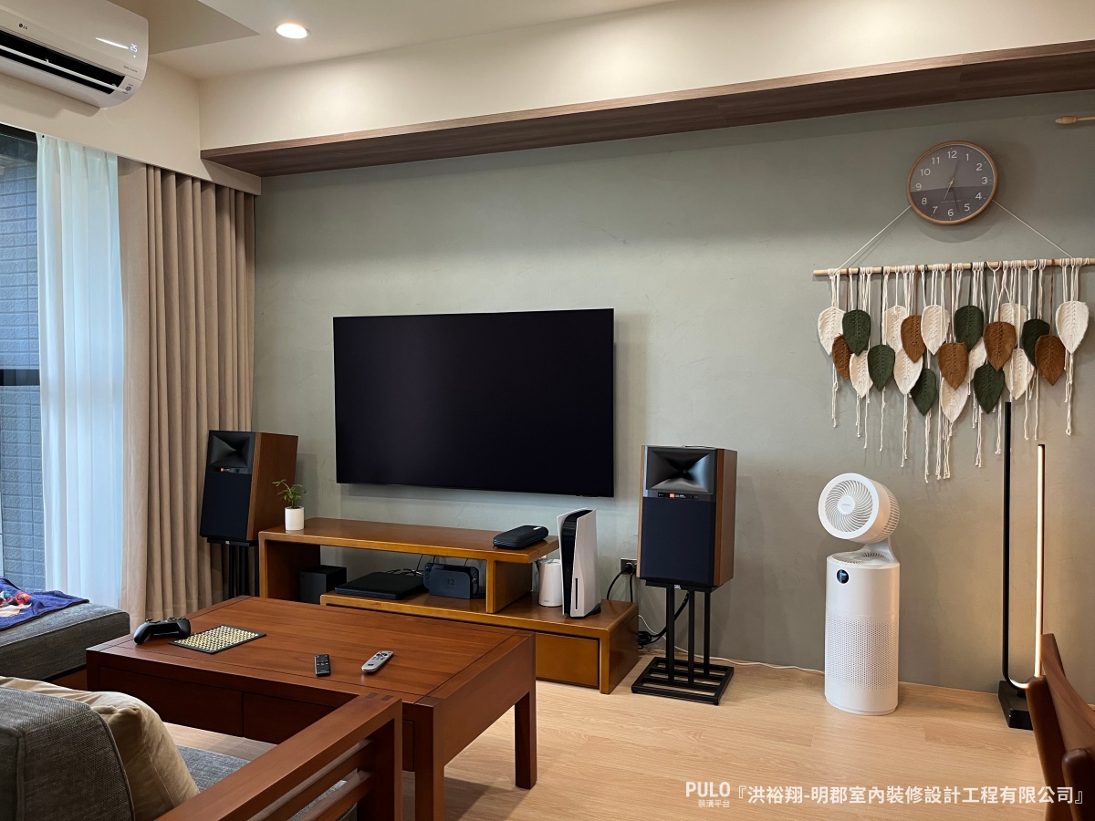 智能家居控必看！桃園室內設計開箱：雲石漆與青空燈打造工程師的清爽機能宅-明郡室內裝修設計工程有限公司智能家居作品 - PULO裝潢平台