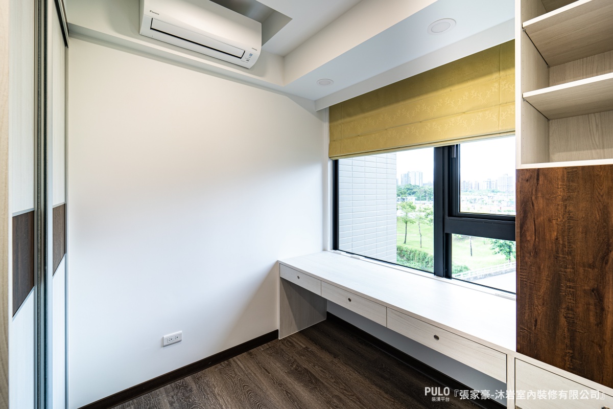 沐岩室內裝修有限公司作品 - PULO裝潢平台 土城室內設計:15坪深木色系統櫃小宅,回到日常最舒服的樣子 - 沐岩室內裝修有限公司作品 - PULO裝潢平台