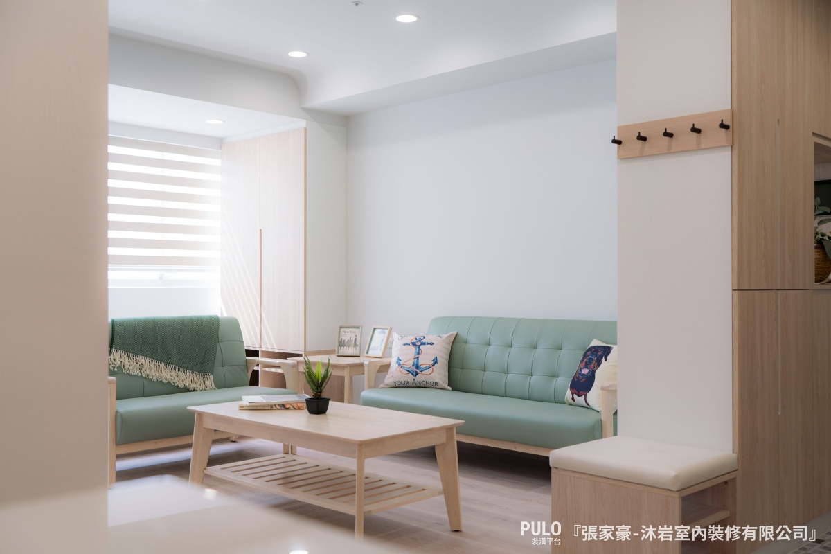 一個位於台北的27坪中古屋，經過巧妙地翻新，以北歐風格焕然一新，為這個家帶來新樣貌。沐岩室內裝修有限公司作品 - PULO裝潢平台