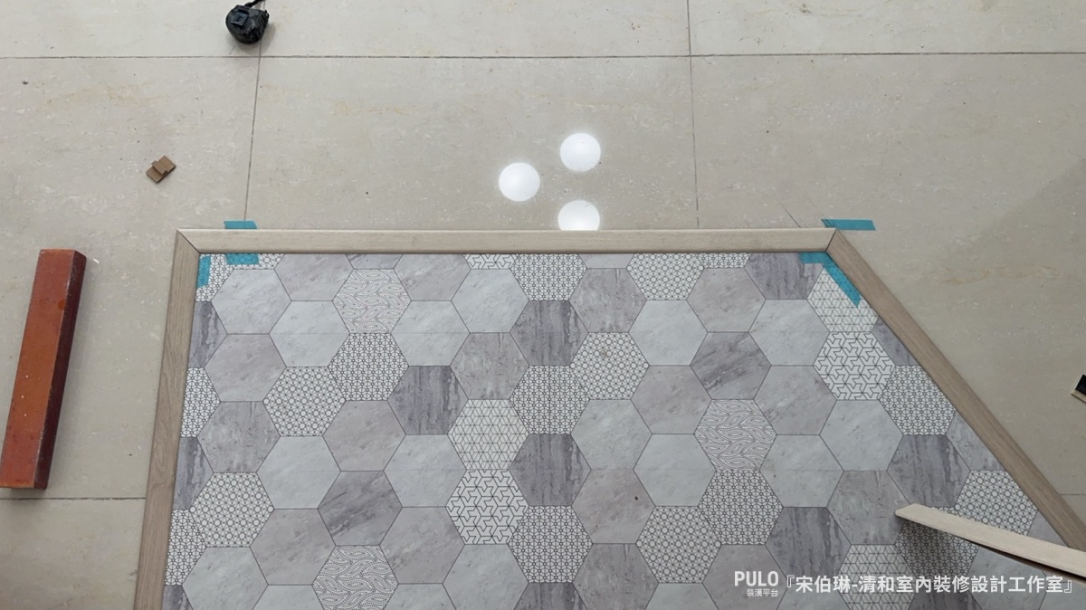 SPC花磚-清和室內裝修設計工作室小宅裝潢 - PULO裝潢平台