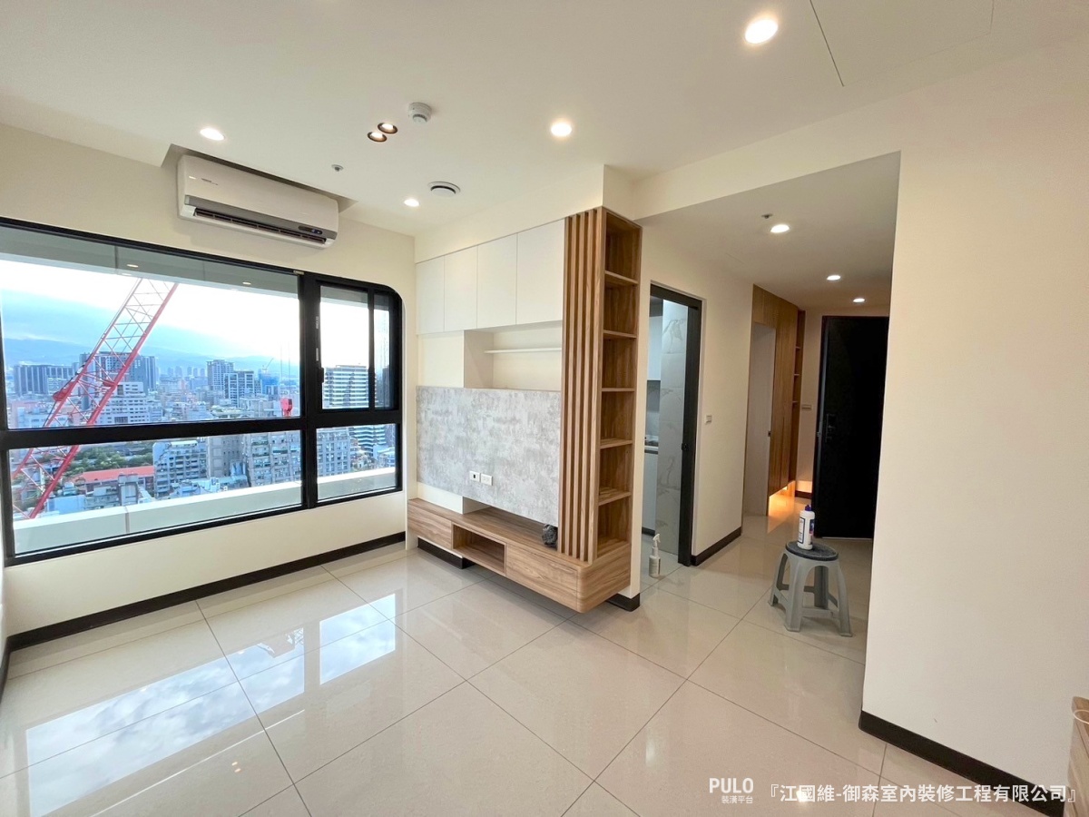 台北木工裝潢實錄：10坪狹長型小宅輕裝潢
