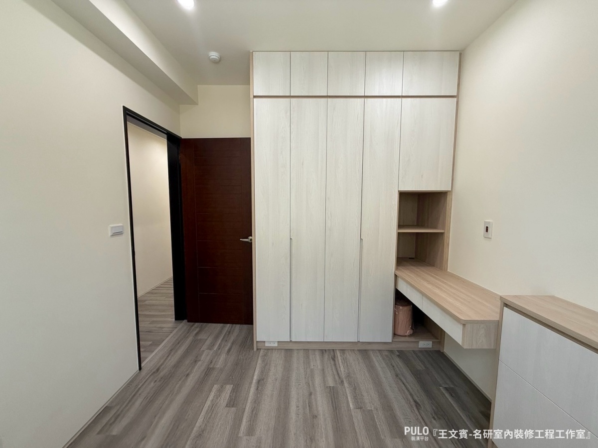 桃園系統櫃，20坪輕裝潢打造溫馨舒適的家-名研室內裝修工程工作室系統櫃作品 - PULO裝潢平台