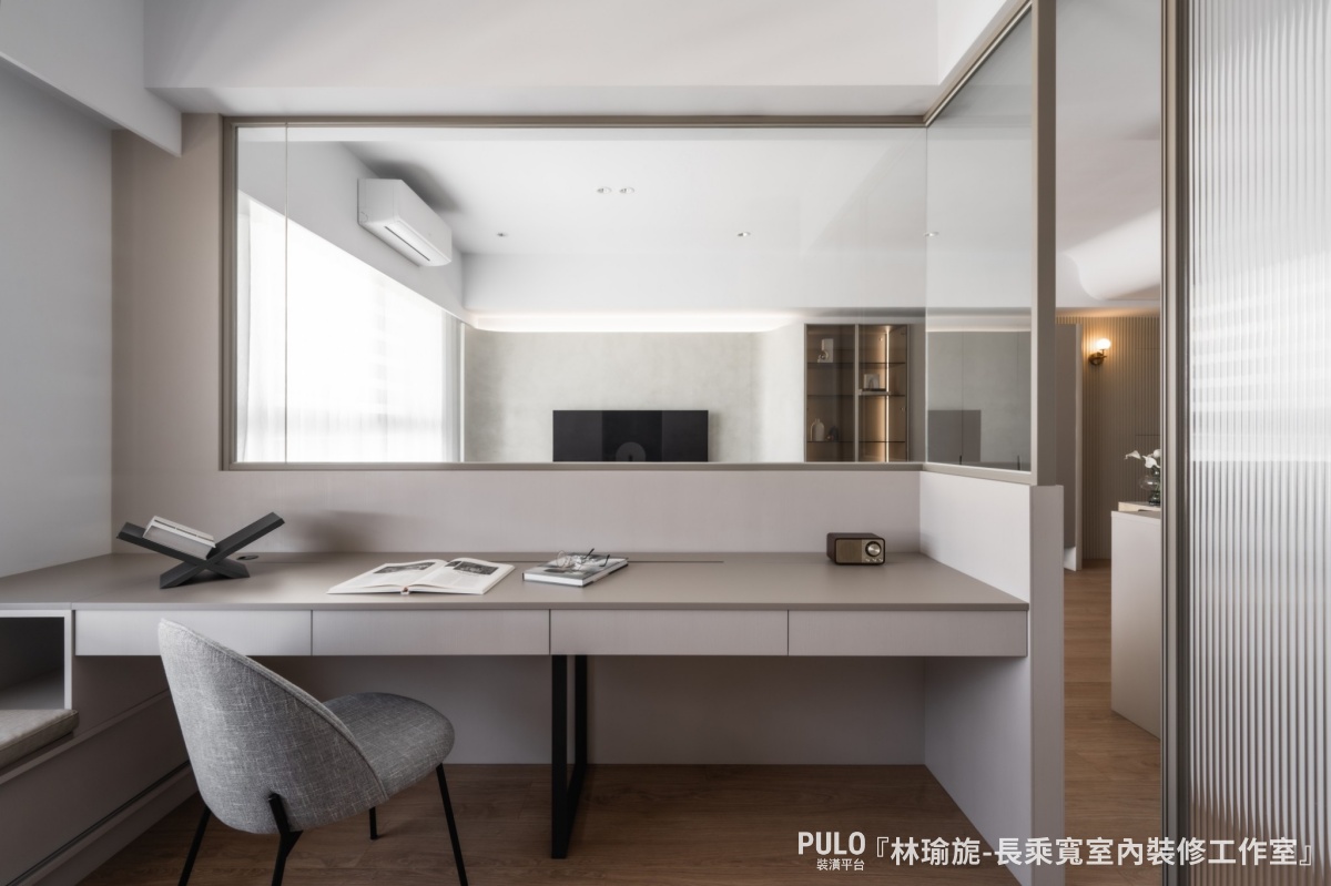 台中新成屋設計｜灰調司曼特18坪居家。長乘寬室內裝修工作室台中室內設計作品 - PULO裝潢平台