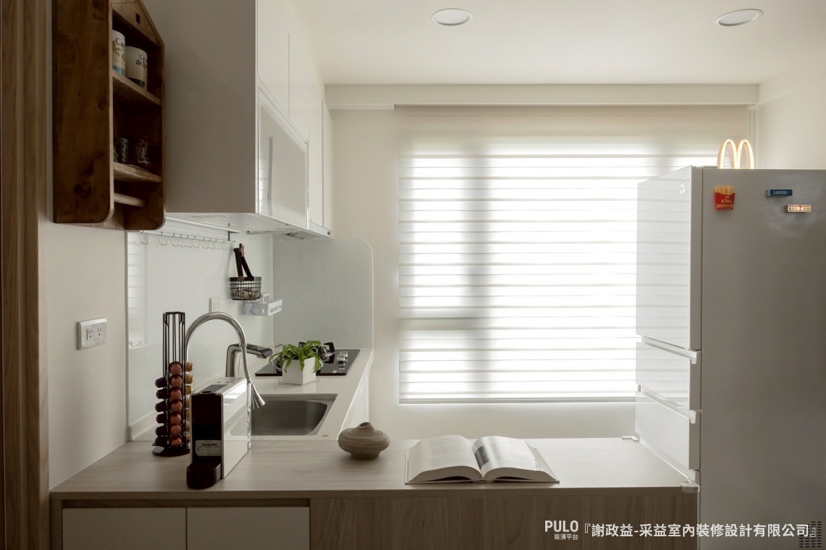 采益室內裝修設計有限公司小坪數裝潢作品 - PULO裝潢平台 小坪數裝潢必看!新北15坪系統櫃設計,極簡風打造最強收納宅-采益室內裝修設計有限公司小坪數裝潢作品 - PULO裝潢平台