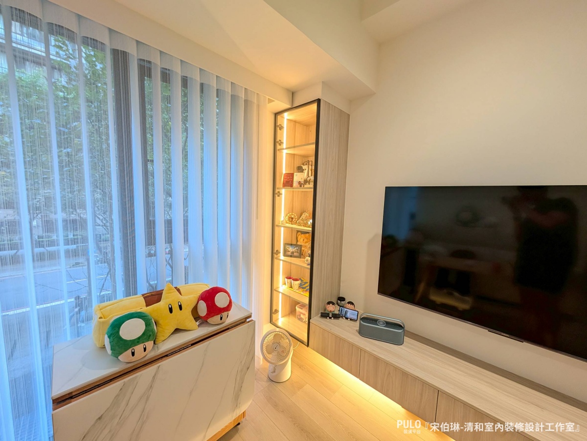 小坪數電視櫃-清和室內裝修設計工作室小宅裝潢 - PULO裝潢平台