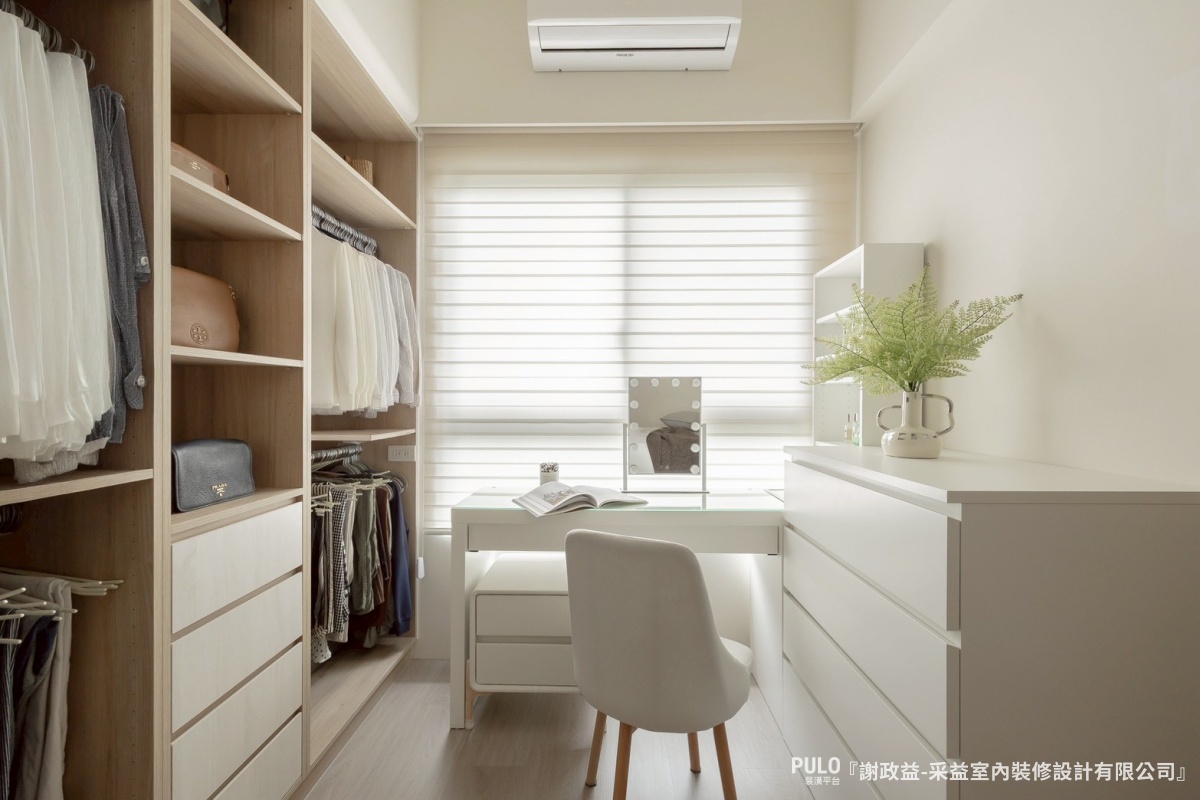 采益室內裝修設計有限公司小坪數裝潢作品 - PULO裝潢平台 小坪數裝潢必看!新北15坪系統櫃設計,極簡風打造最強收納宅-采益室內裝修設計有限公司小坪數裝潢作品 - PULO裝潢平台