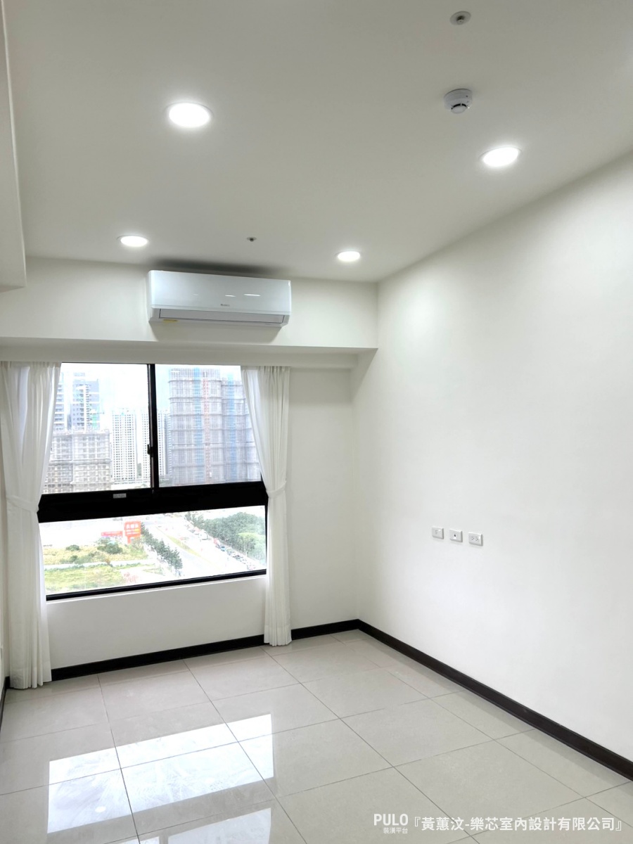 天花板裝潢、冷氣窗簾一次到位，桃園16坪輕裝潢花了多少費用？ - 樂芯室內設計有限公司作品 - PULO裝潢平台