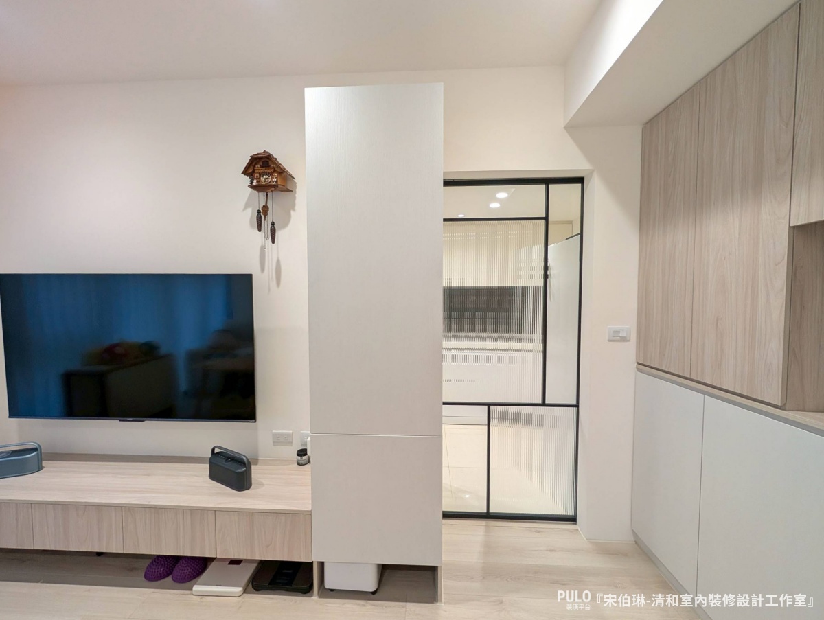 廚房長虹玻璃拉門-清和室內裝修設計工作室小宅裝潢 - PULO裝潢平台