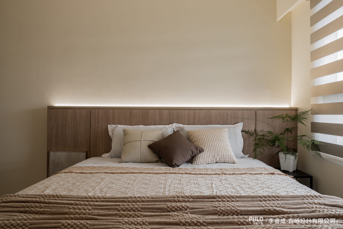 森曦設計有限公司臥室設計作品 - PULO裝潢平台 床頭上有燈風水好嗎?90%的人都裝錯了!完整破解房間風水 - 森曦設計有限公司臥室設計作品 - PULO裝潢平台