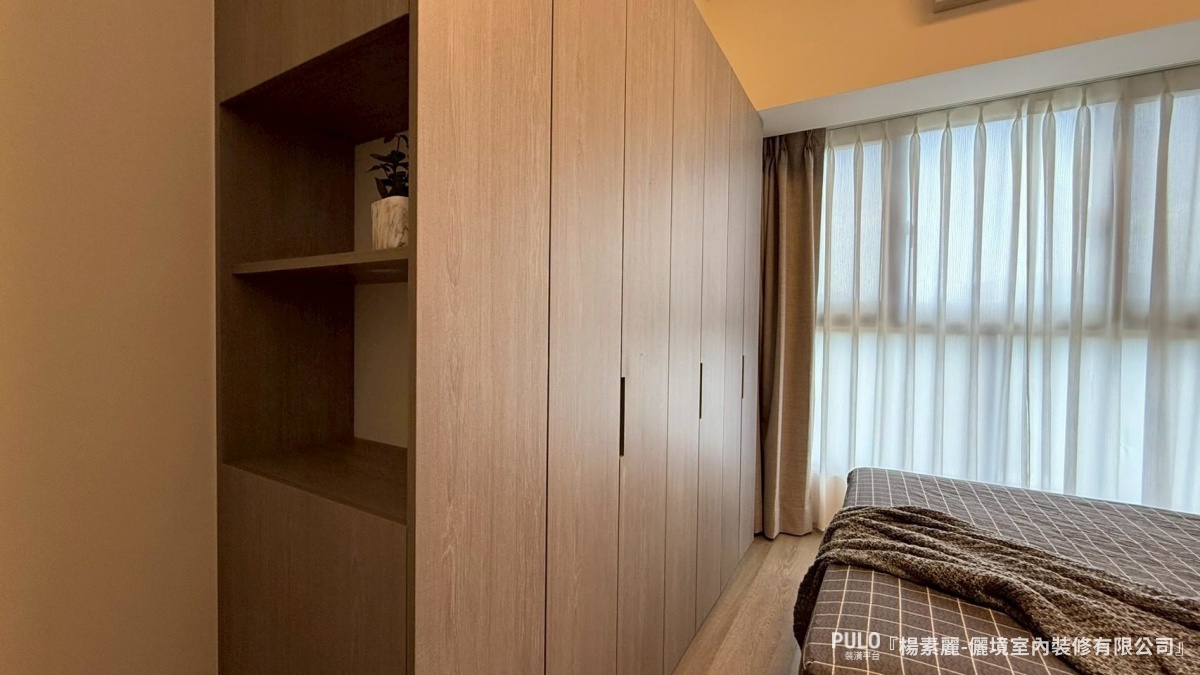 桃園室內設計實例｜22坪銀髮宅系統櫃規劃，樂齡友善的簡約輕裝潢-儷境室內裝修有限公司桃園室內設計 - PULO裝潢平台