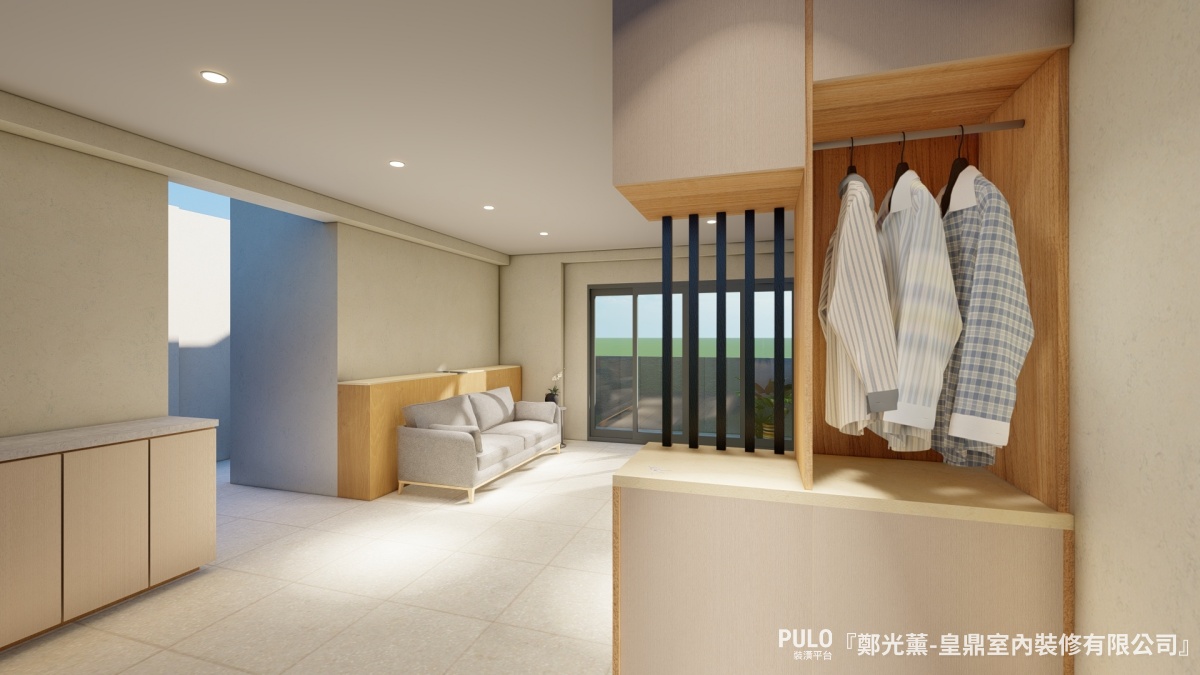 台南木作案例開箱，28坪輕裝潢打造舒適寬敞居家 - PULO裝潢平台