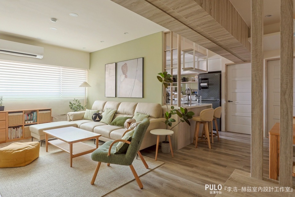 赫茲室內設計工作室天花板裝潢 - PULO裝潢平台 平釘天花板每坪大約落在3,000~5,000元之間。赫茲室內設計工作室天花板裝潢 - PULO裝潢平台