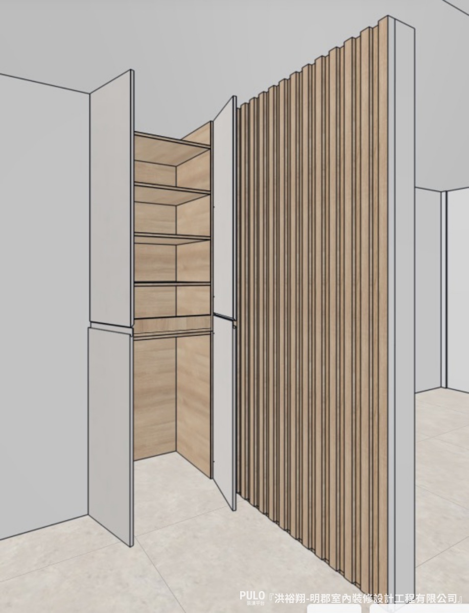 智能家居控必看！桃園室內設計開箱：雲石漆與青空燈打造工程師的清爽機能宅-明郡室內裝修設計工程有限公司智能家居作品 - PULO裝潢平台