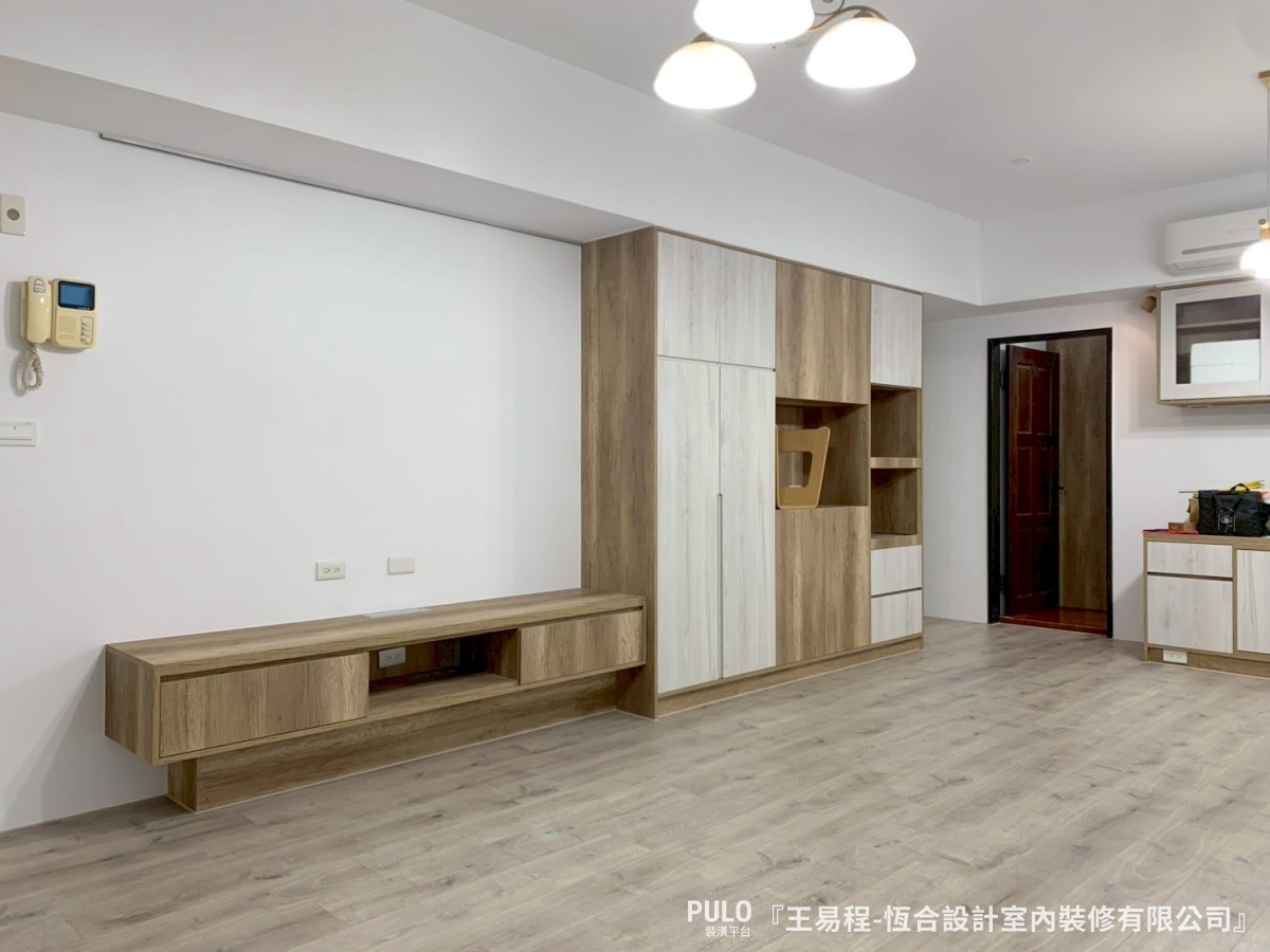 新北老屋翻新實例，20坪中古屋裝潢重點，從收納、廚房到浴室翻修一次到位！恆合設計室內裝修有限公司作品- PULO裝潢平台