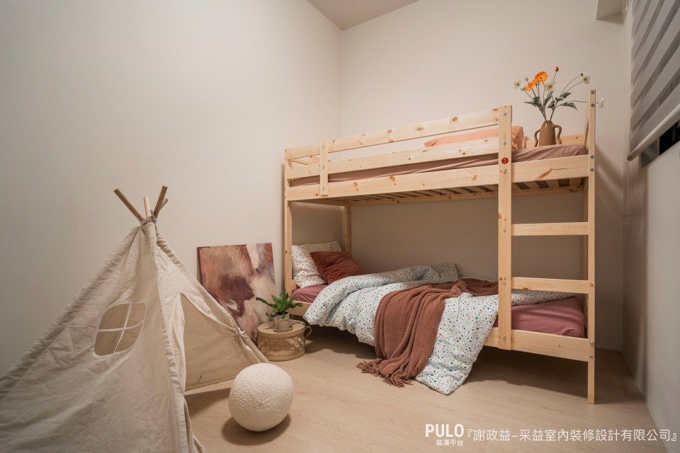 小坪數設計案例一：15坪，全新屋，簡約日式。采益室內裝修設計有限公司小坪數裝潢作品 - PULO裝潢平台