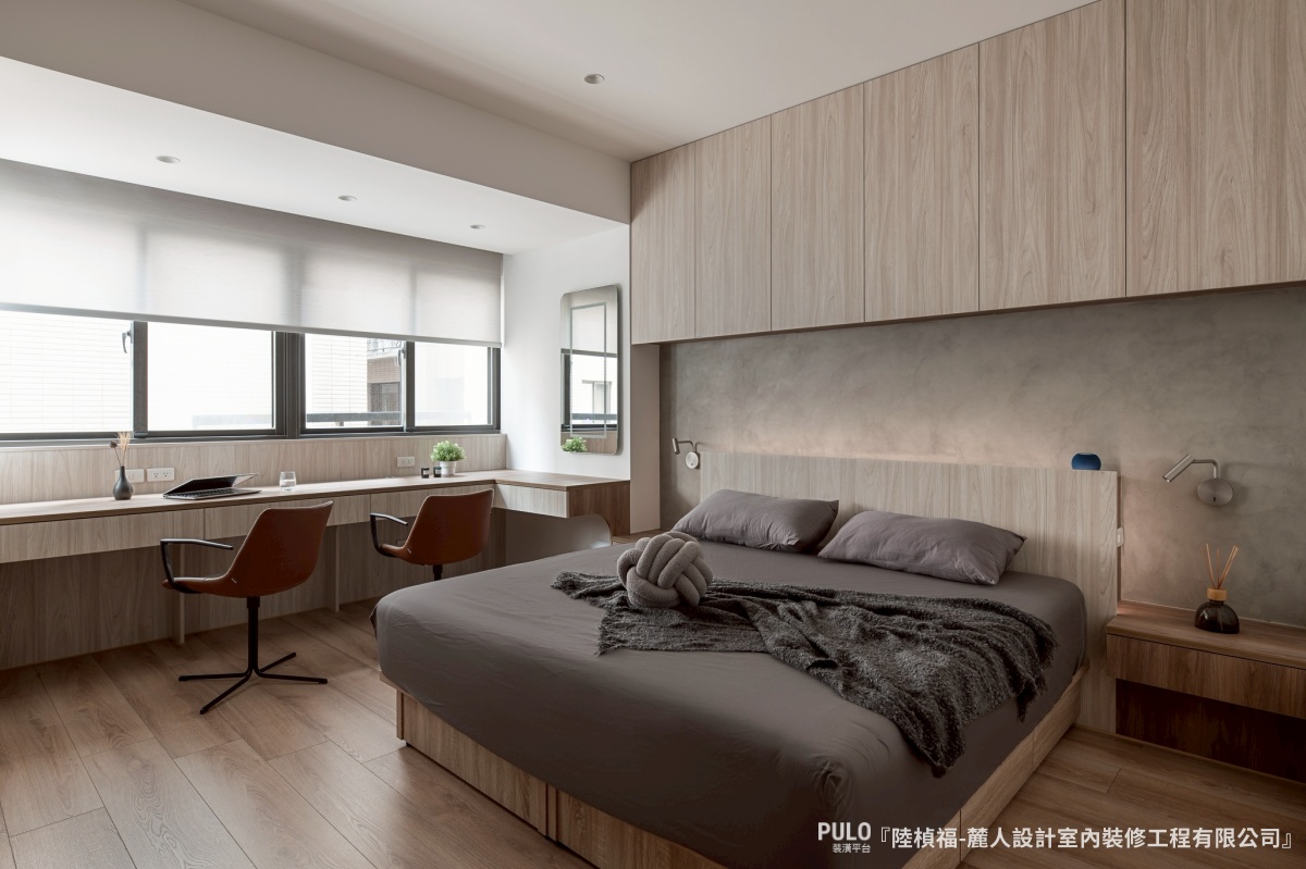 麓人設計室內裝修工程有限公司臥室設計 - PULO裝潢平台 床頭上有燈風水好嗎?90%的人都裝錯了!完整破解房間風水 - 麓人設計室內裝修工程有限公司臥室設計 - PULO裝潢平台