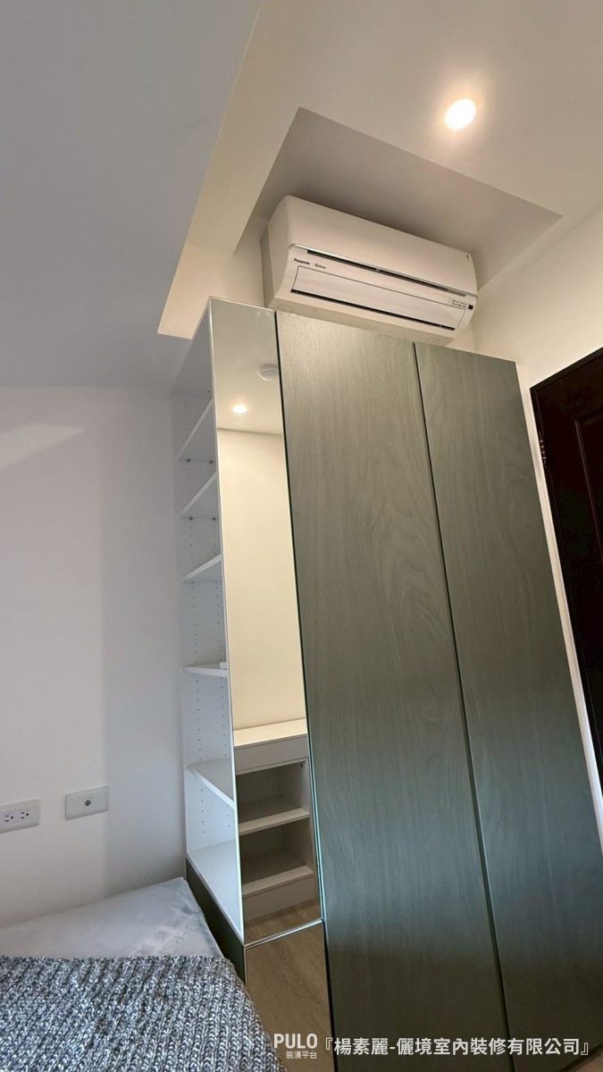 桃園室內設計實例｜22坪銀髮宅系統櫃規劃，樂齡友善的簡約輕裝潢-儷境室內裝修有限公司桃園室內設計 - PULO裝潢平台