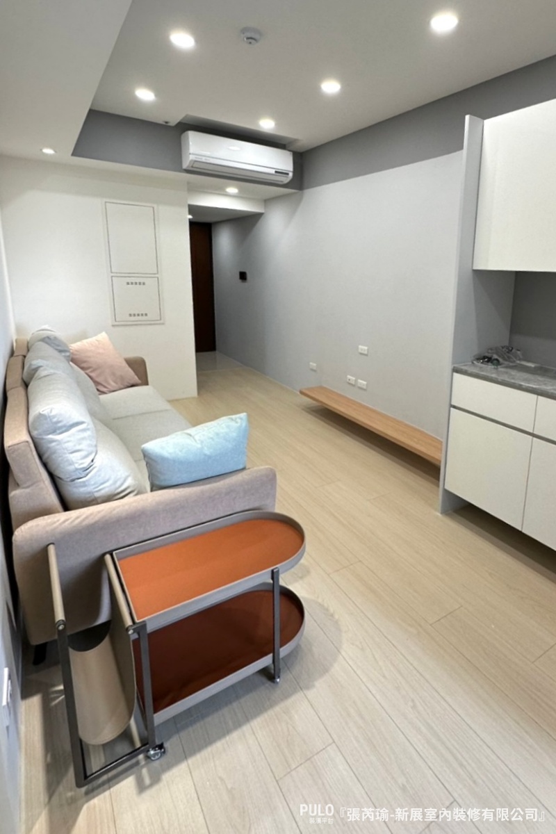 板橋室內設計｜13坪小宅輕裝修，從基礎工程到收納櫃體-新展室內裝修有限公司板橋室內設計作品 - PULO裝潢平台