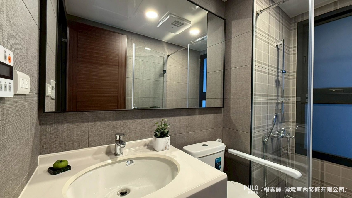 桃園室內設計實例｜22坪銀髮宅系統櫃規劃，樂齡友善的簡約輕裝潢-儷境室內裝修有限公司桃園室內設計 - PULO裝潢平台