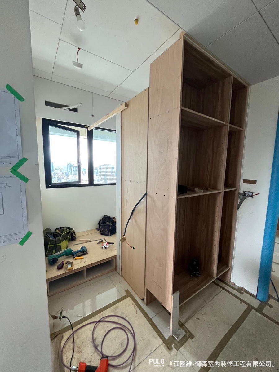御森室內裝修工程有限公司台北木工作品 - PULO裝潢平台 台北木工裝潢實錄:10坪狹長型小宅輕裝潢。御森室內裝修工程有限公司台北木工作品 - PULO裝潢平台