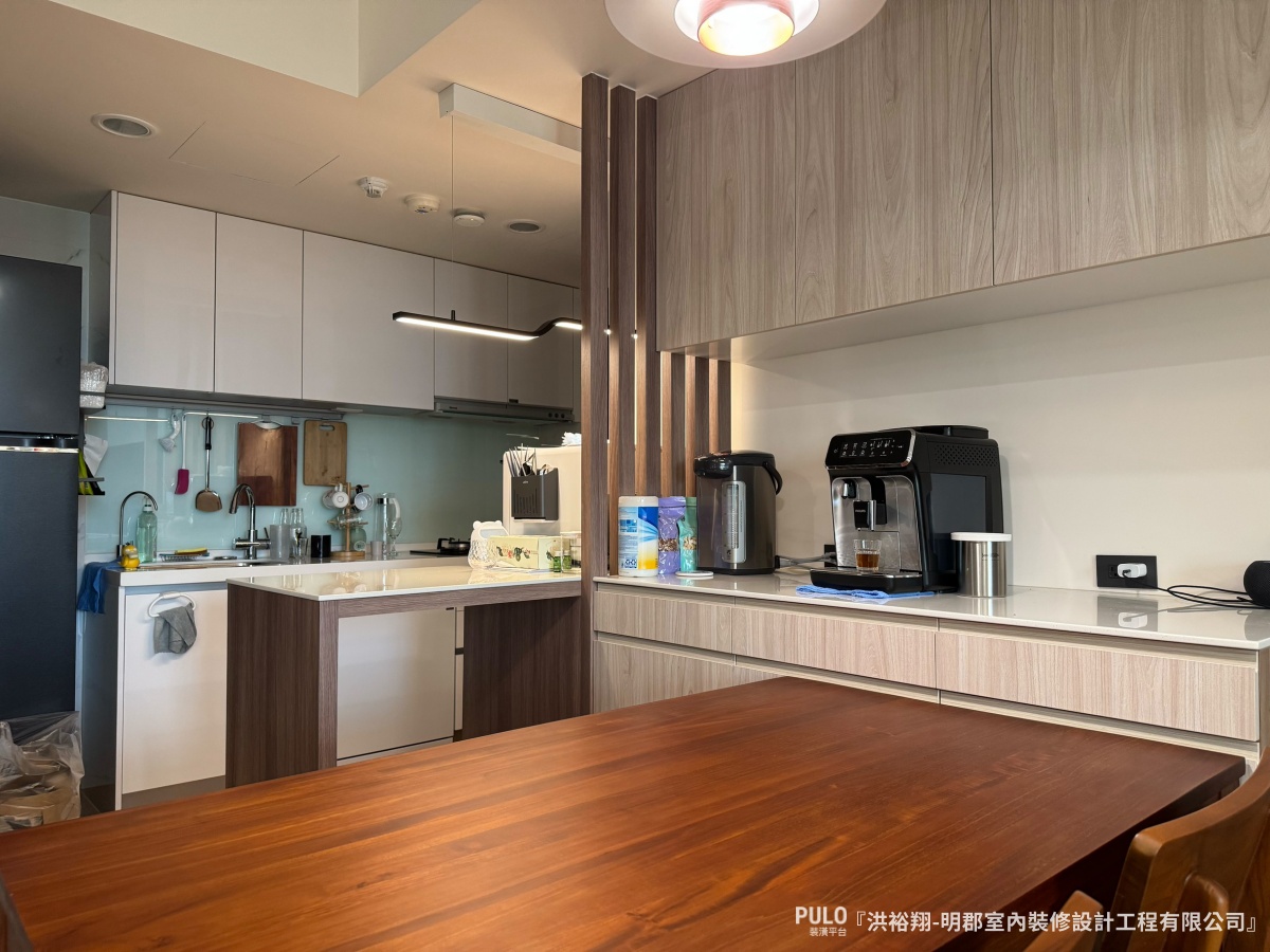 智能家居控必看！桃園室內設計開箱：雲石漆與青空燈打造工程師的清爽機能宅-明郡室內裝修設計工程有限公司智能家居作品 - PULO裝潢平台
