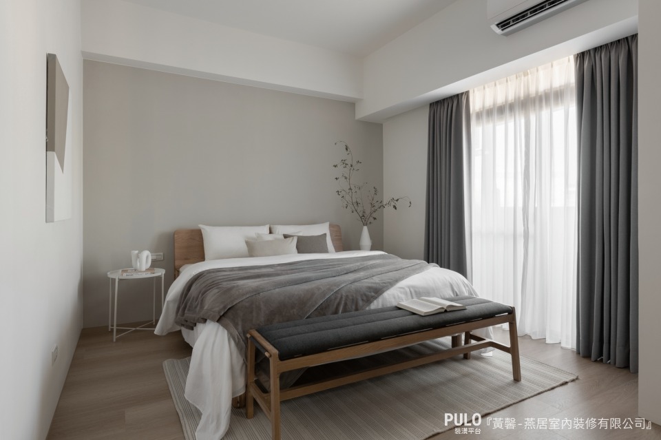 北歐風設計以簡潔、明亮且帶點繽紛為特色。燕居室內裝修有限公司房間設計 - PULO裝潢平台